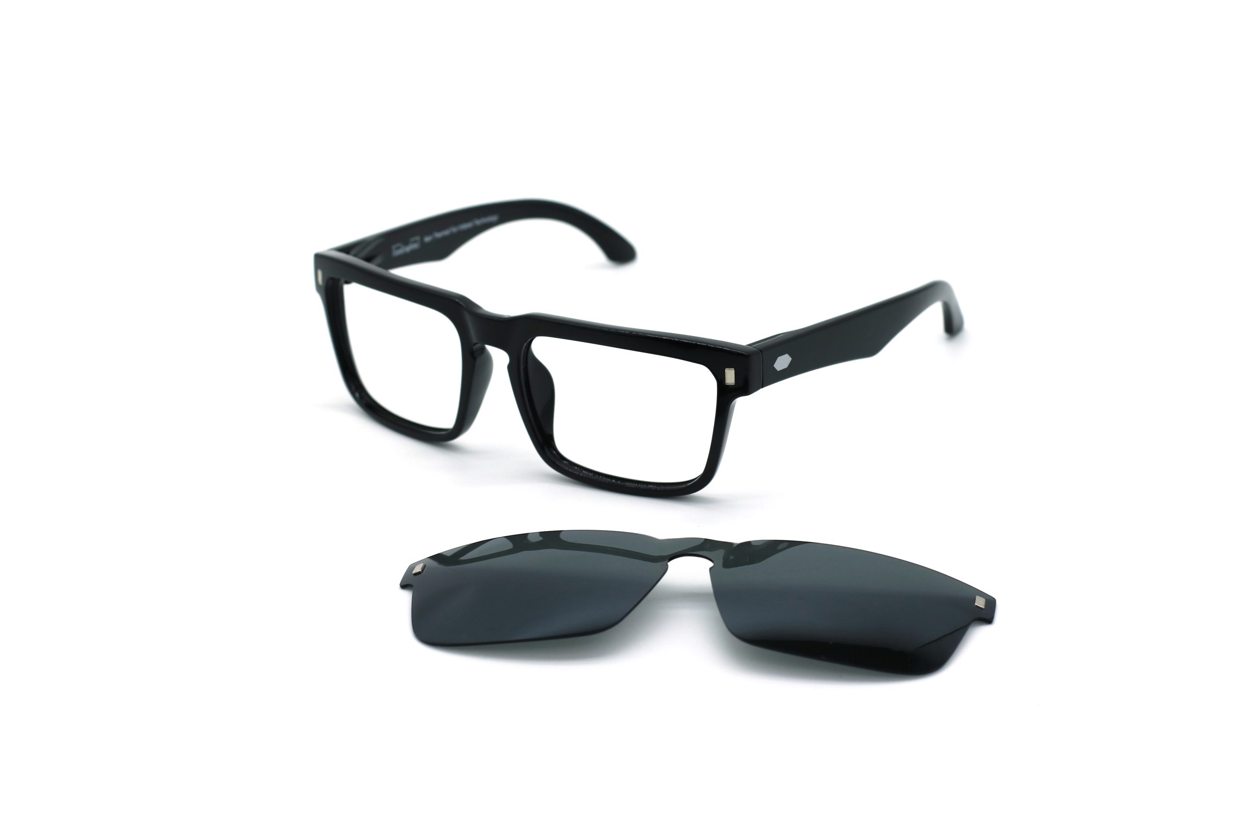 TF009M-C01 O4i 磁吸遠紅外線太陽眼鏡(光黑)