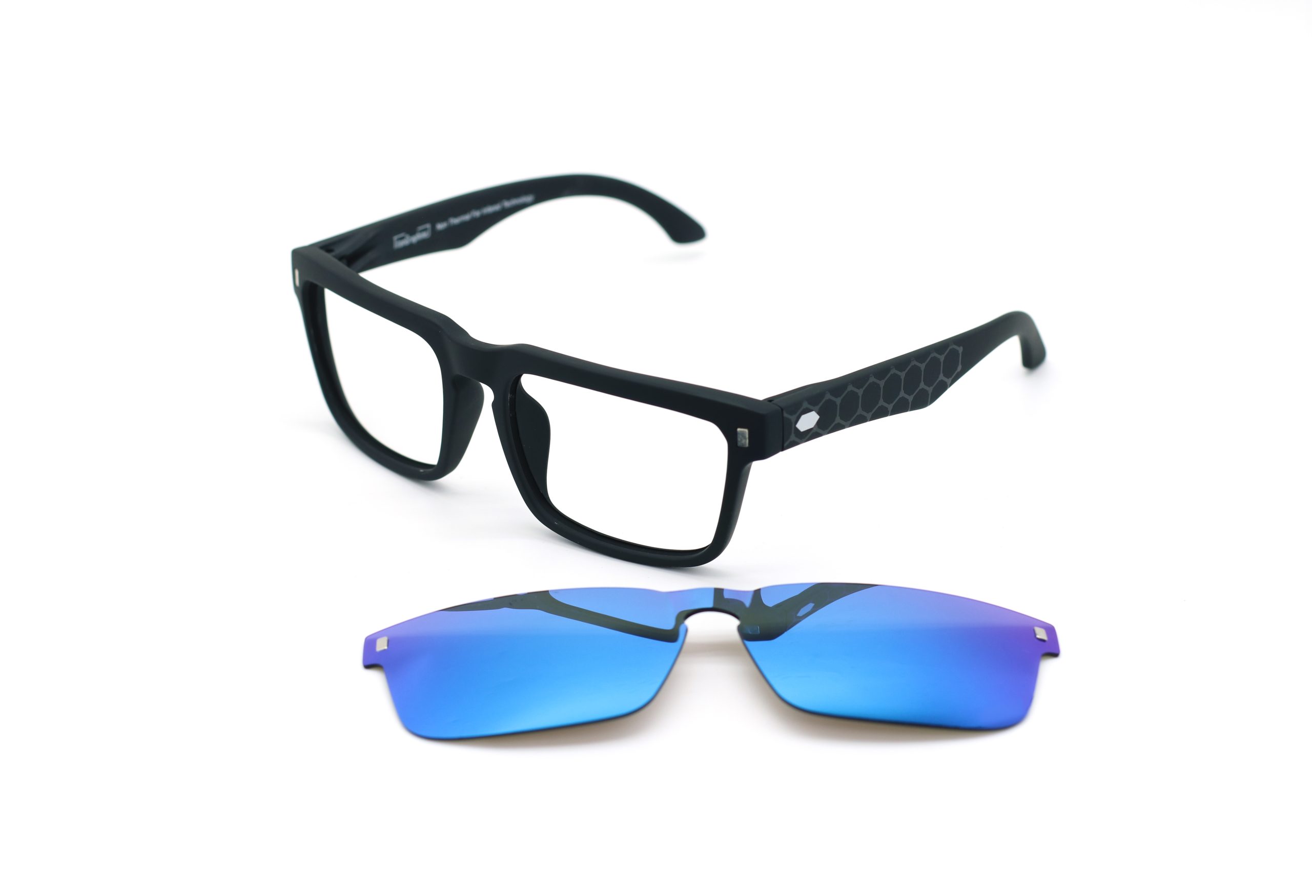 TF009M-C02 O4i 磁吸遠紅外線太陽眼鏡(沙黑)